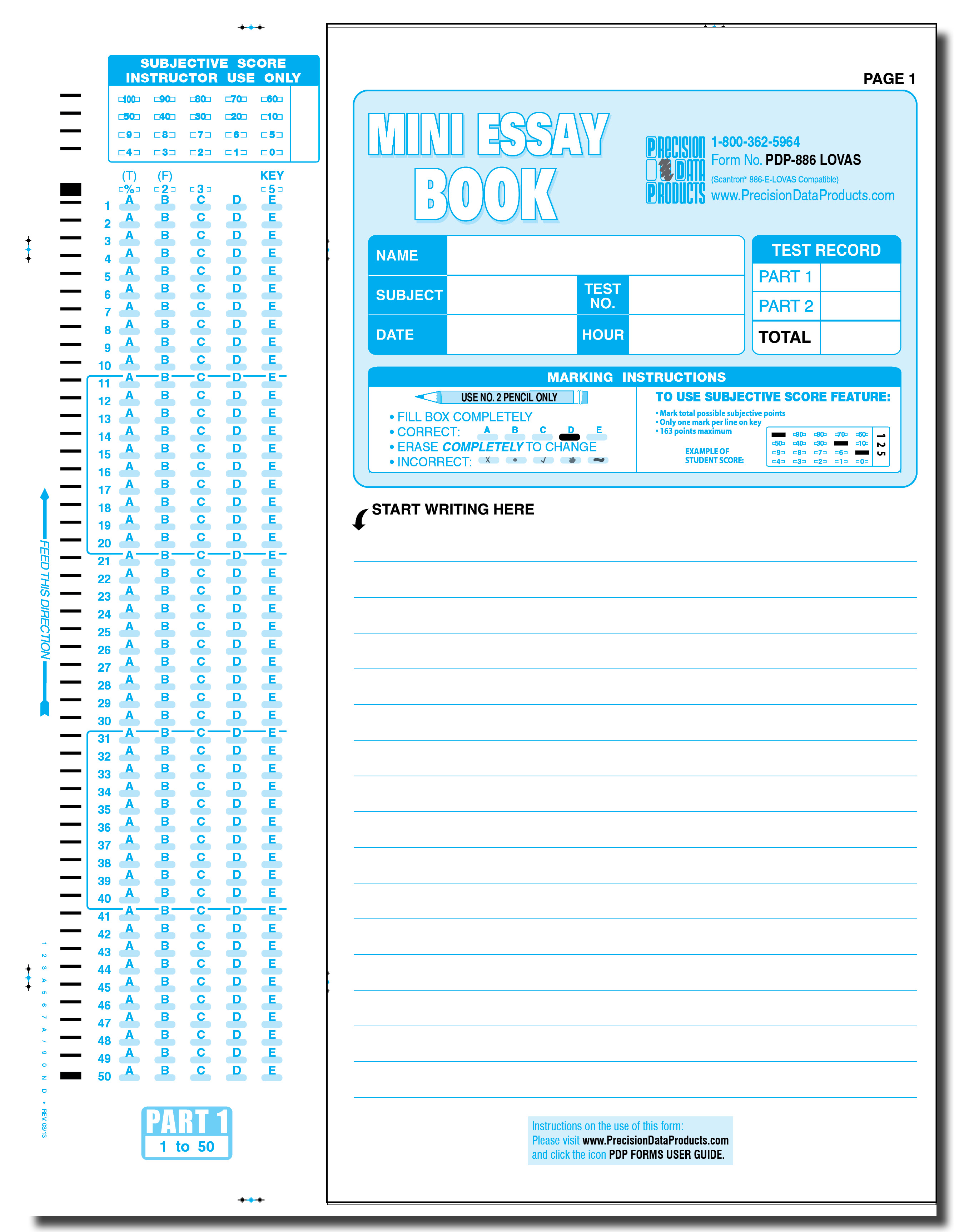 Scantron 886-e picture